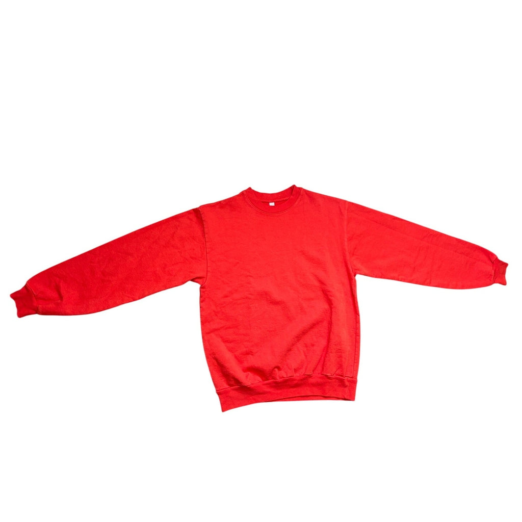 Los Angeles Apparel Orange 14oz Heavy Fleece Sweatshirt (read description)