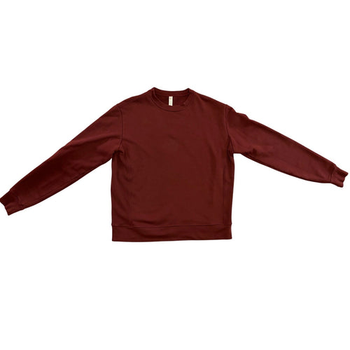 American Apparel Classic Maroon Heavy Terry Top