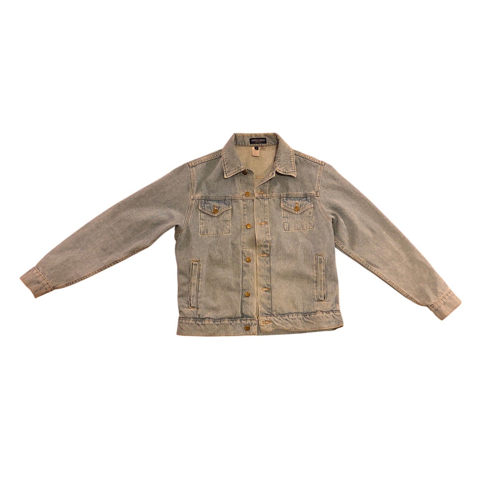 American Apparel Vintage Denim Jacket in Excellent Condition