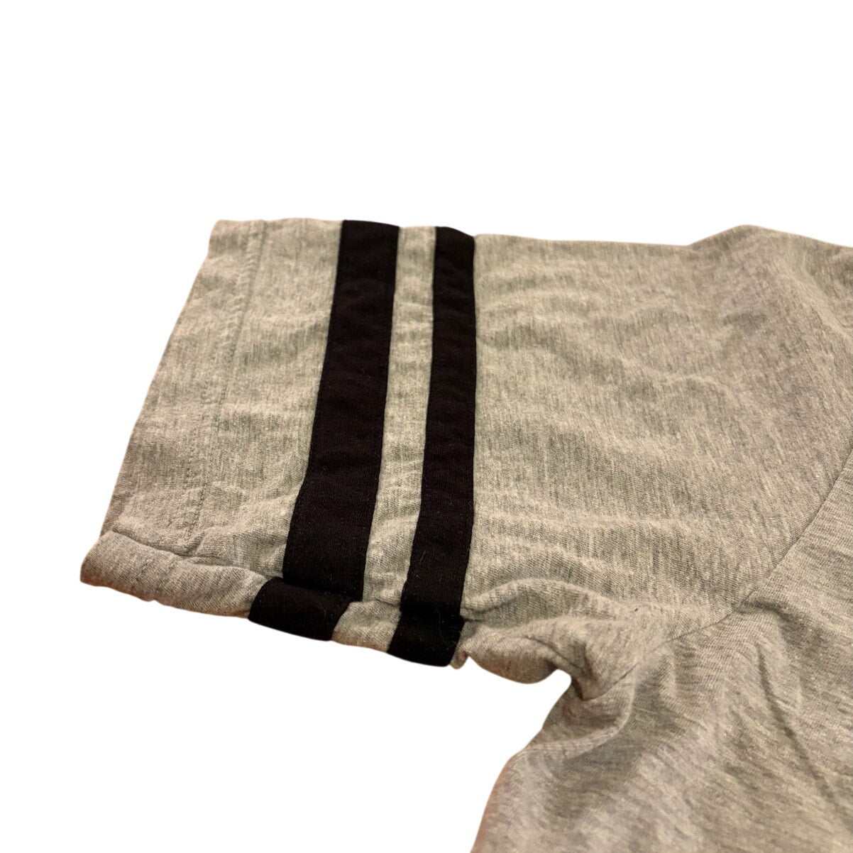 American Apparel: The 50/50 Collection Gray V-Neck Tee