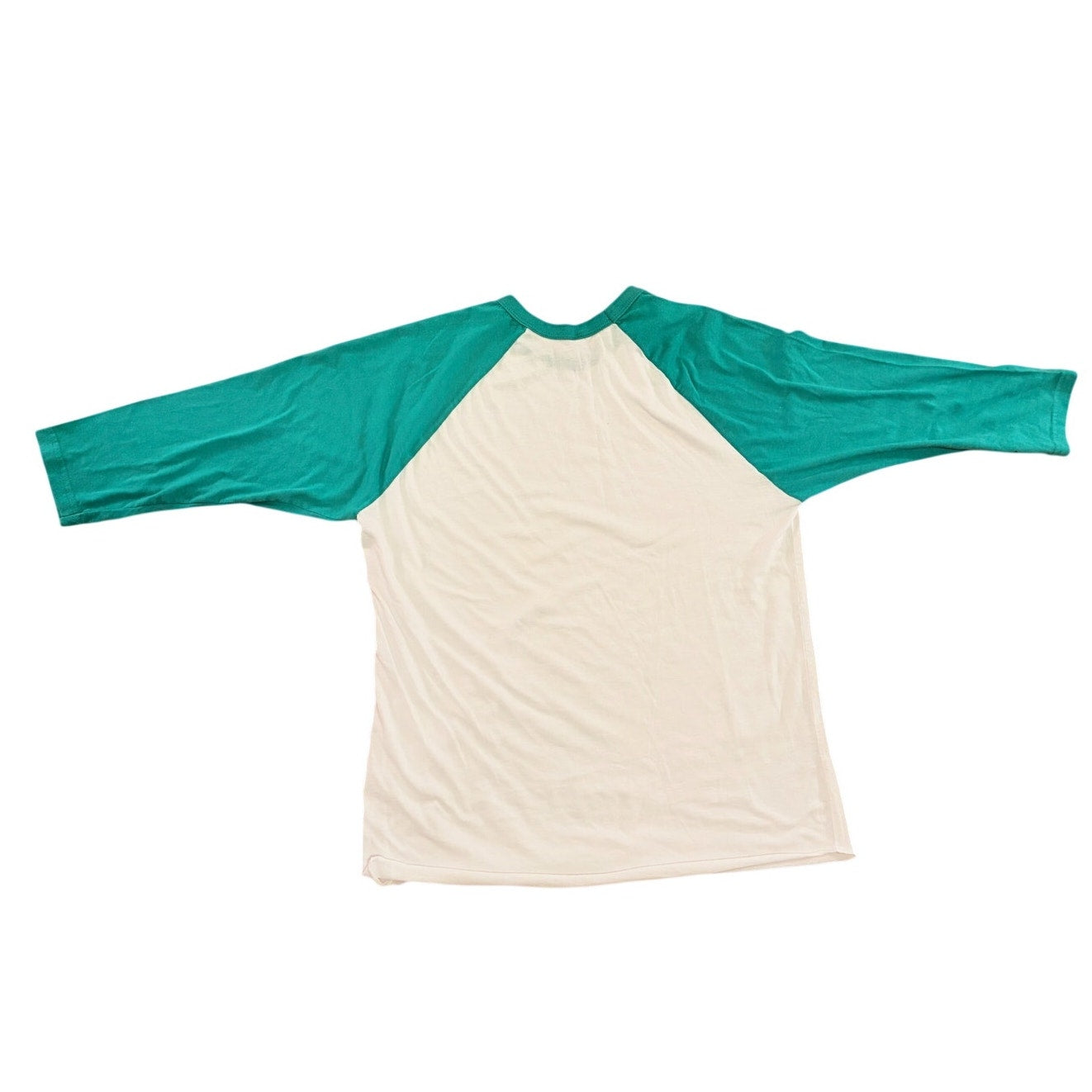 American Apparel: The 50/50 Tee Green and White