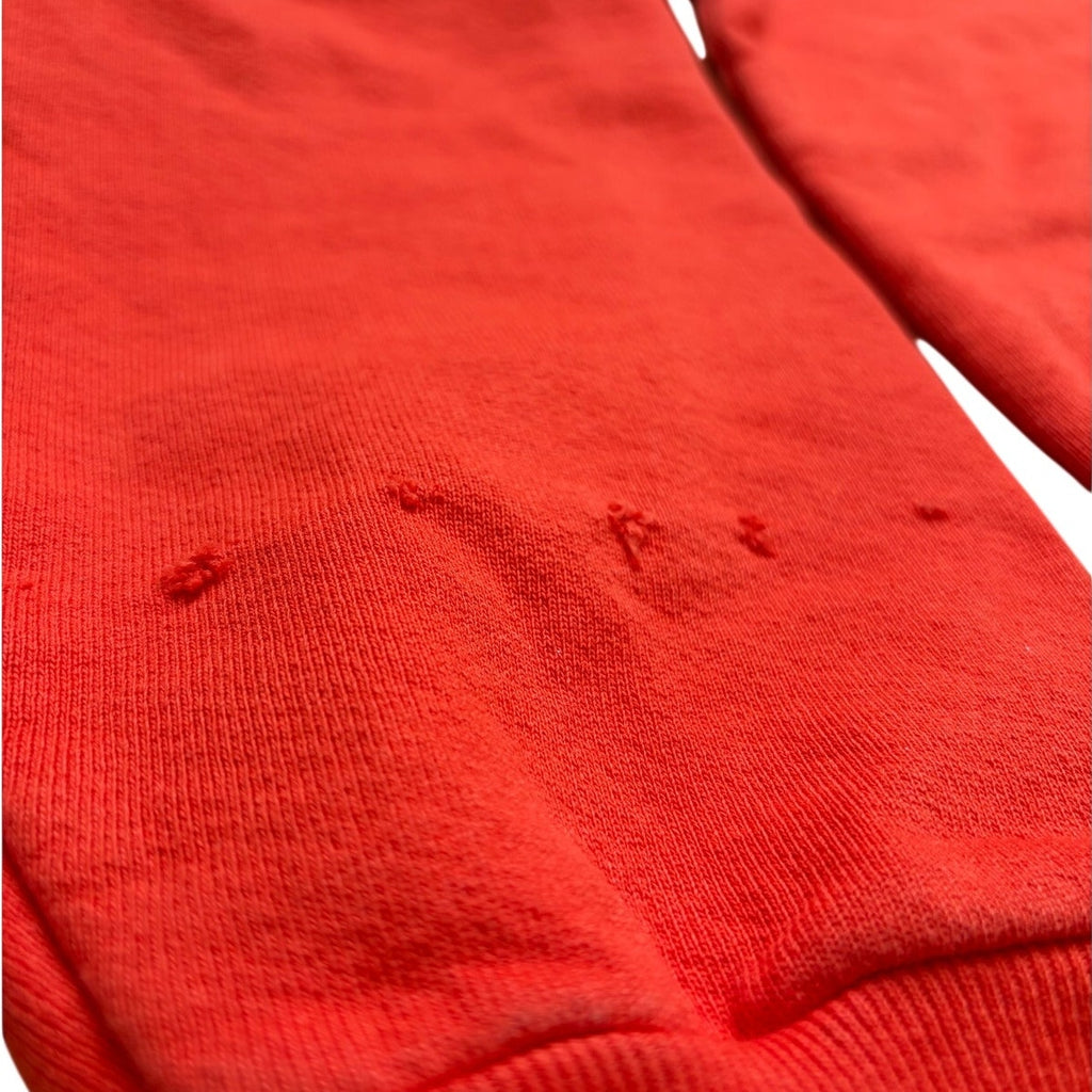 Los Angeles Apparel Orange 14oz Heavy Fleece Sweatshirt (read description)